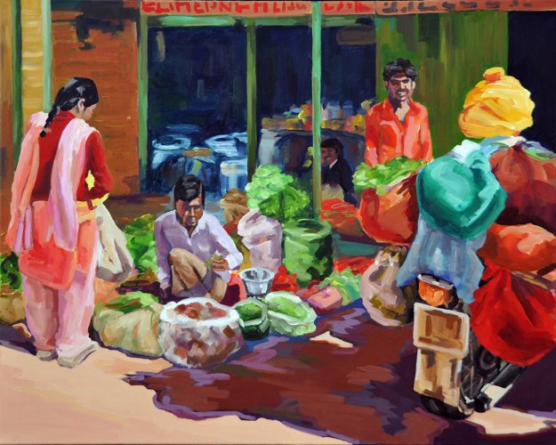 Markt in Indien